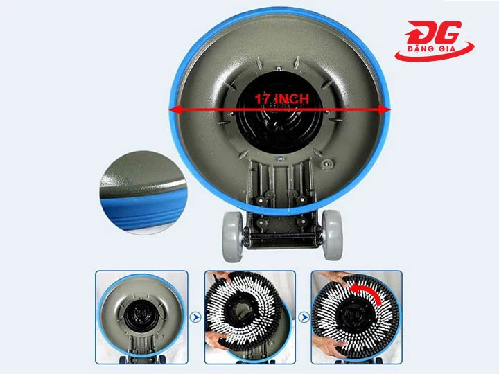 Máy chà sàn Supper Clean HC 175 chắc chắn