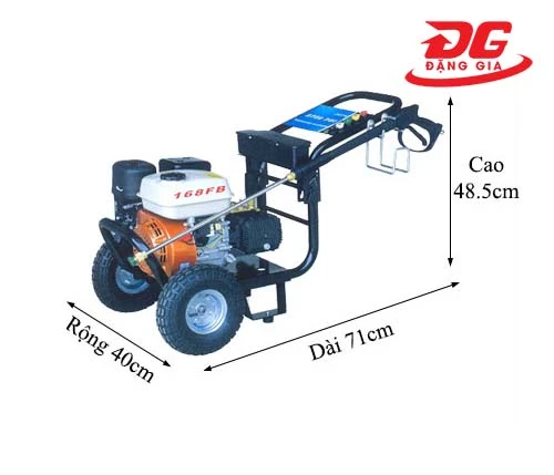 Máy rửa xe ô tô cao áp Palada 3WZ-2500A 2