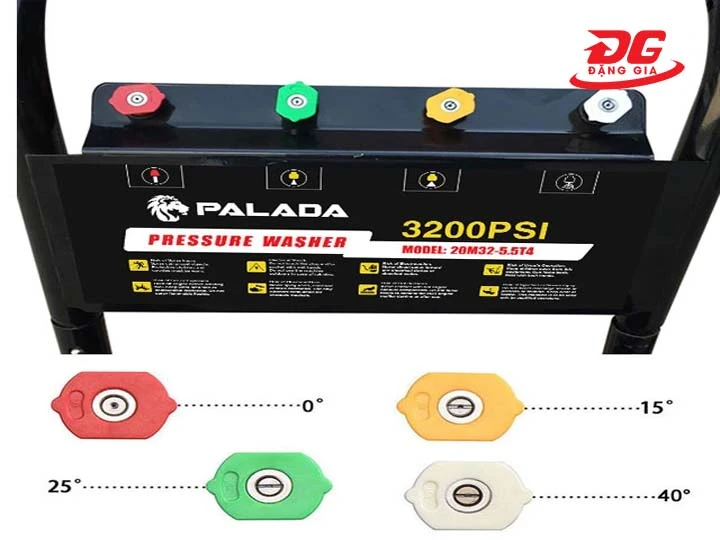 sử dụng Máy xịt rửa xe ô tô Palada 3200 PSI 5.5KW