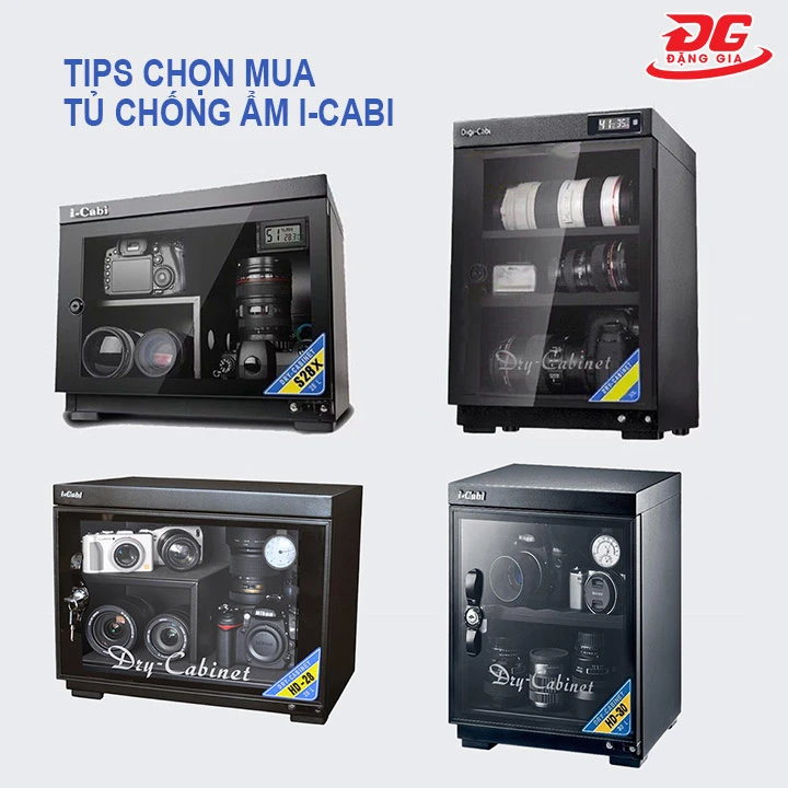 Tips chọn mua tủ chống ẩm I-Cabi