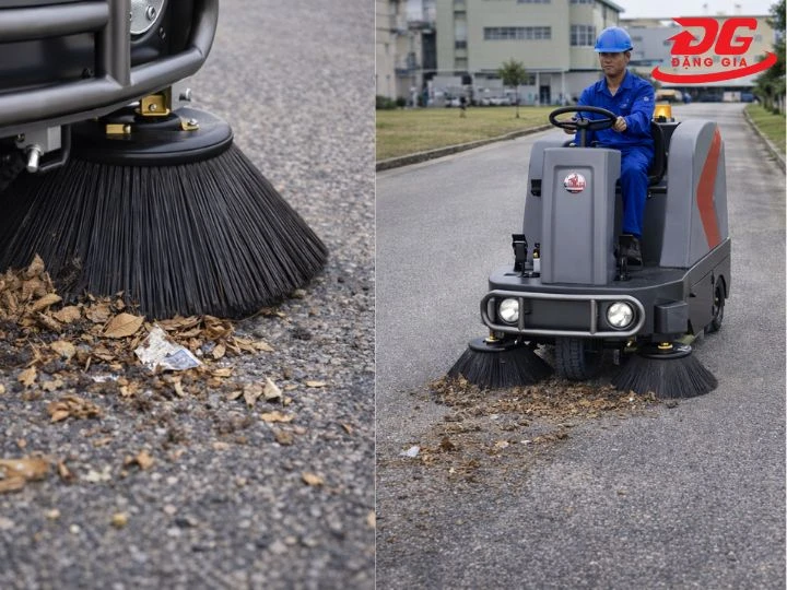 Hiệu suất làm sạch đột phá của xe quét rác DQC-TECH 5F