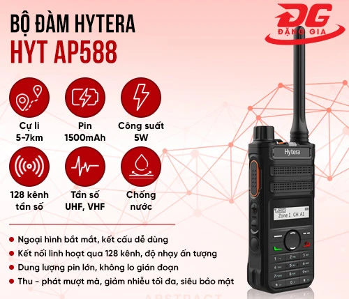 Bộ đàm Hytera HYT AP588 2