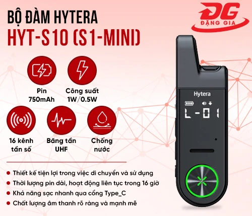 Bộ đàm Hytera HYT-S10 (S1-Mini) 2