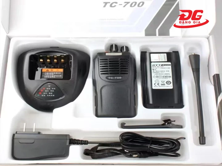 Dung lượng pin bộ đàm HYT TC 700
