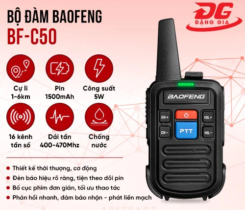 Bộ đàm Baofeng BF-C50 2