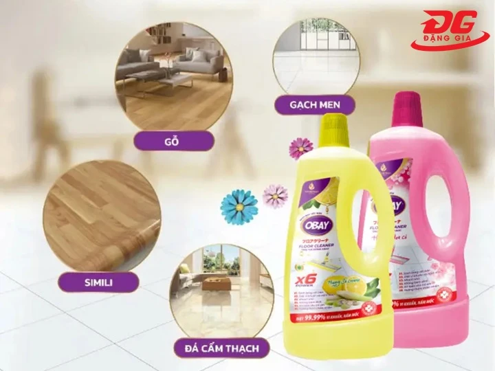Nước lau sàn gỗ Obay