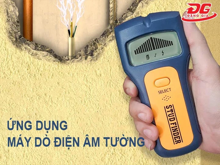 Ứng dụng của máy dò điện âm tường