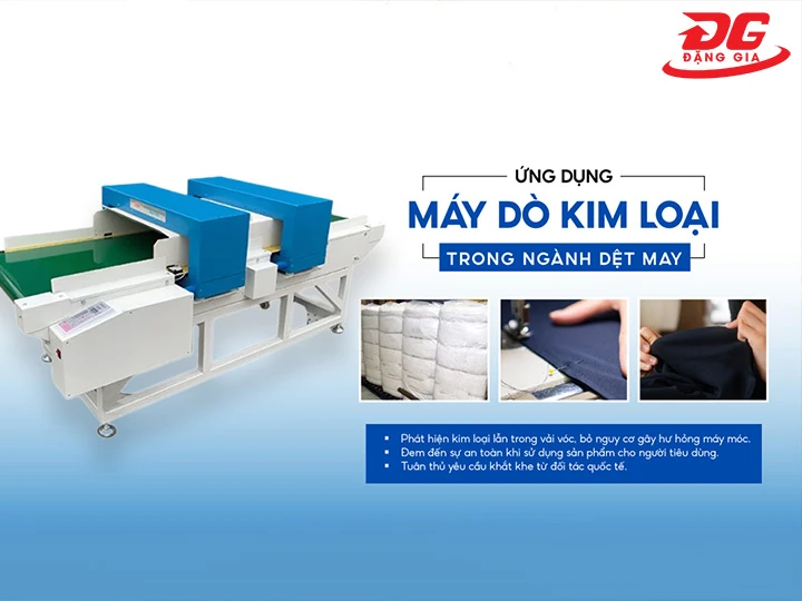 Ứng dụng của máy dò kim gãy IN20-PR2