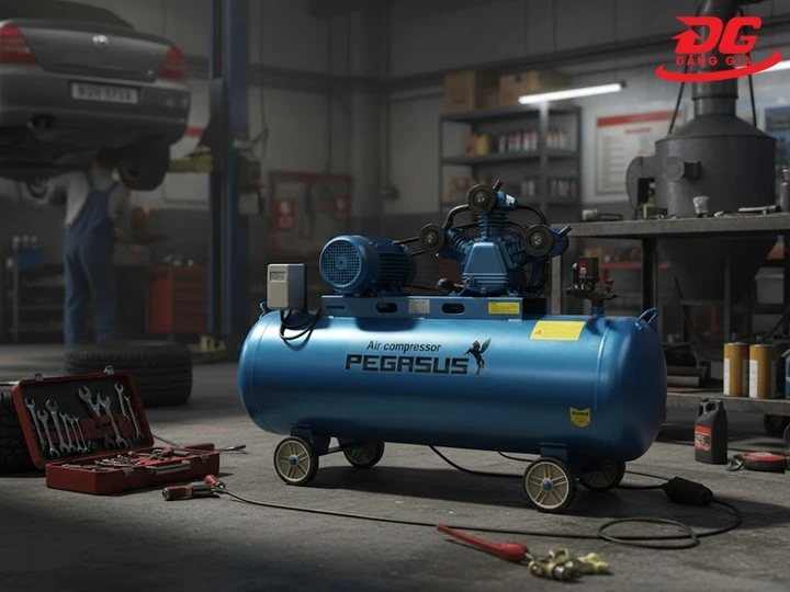 máy nén không khí dây đai Pegasus TM-W-2.0/8-500L