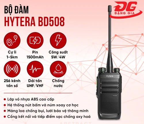 Máy bộ đàm Hytera BD508 2