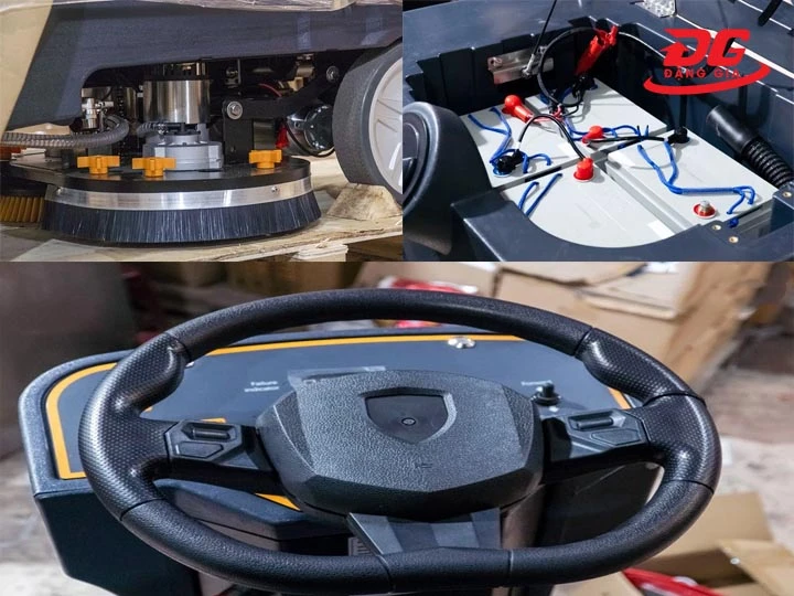 máy chà sàn ngồi lái Kumisai KMS-K80 chắc chắn