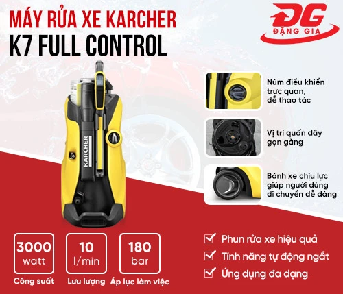 Máy rửa xe Karcher K7 Full Control 2