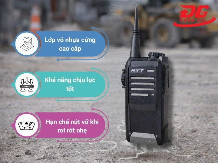 Thiết kế bộ đàm HYT TC-510