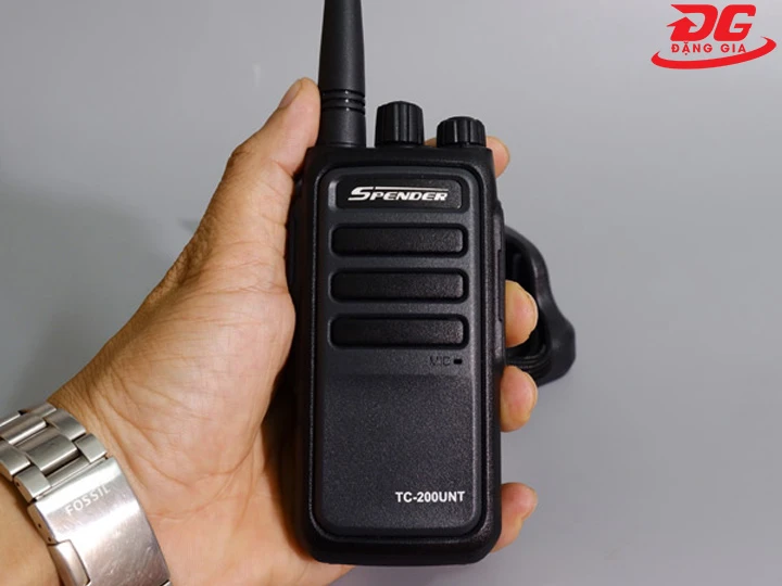 bộ đàm Spender nhỏ gọn