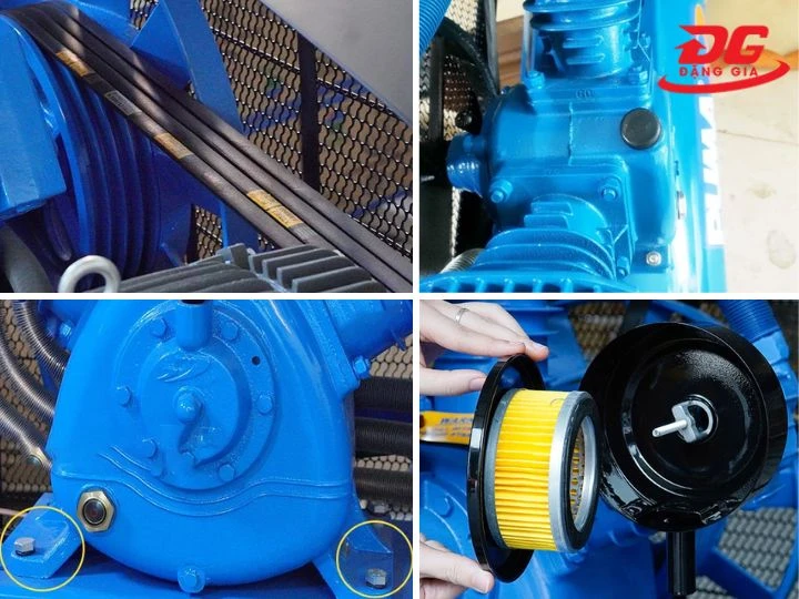 Cấu tạo của đầu nén khí Puma PK0260