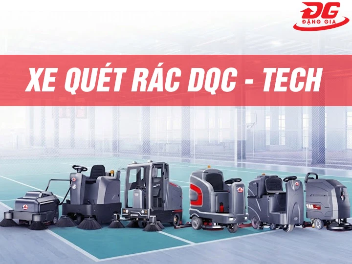 xe quét rác DQC - Tech