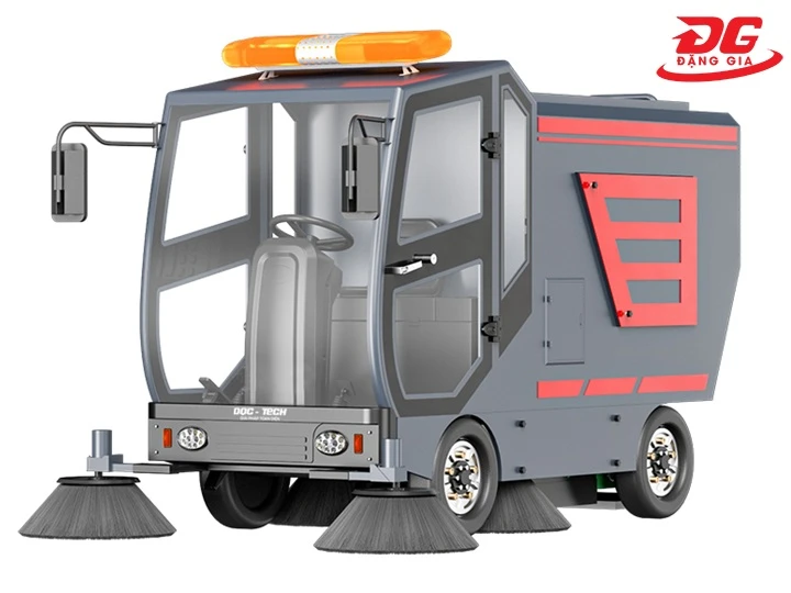 xe quét rác ngồi lái DQC - Tech 18F