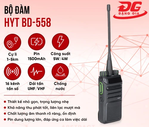 Bộ đàm Hytera HYT BD-558 2