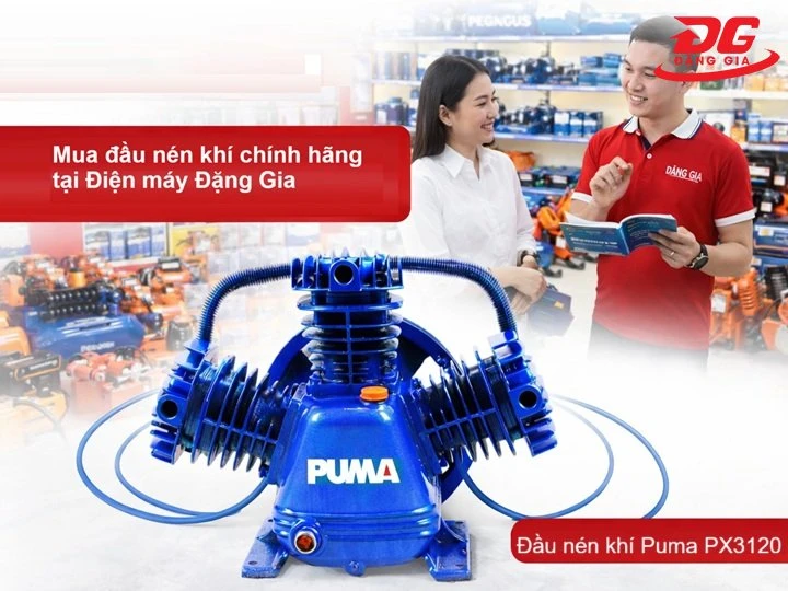 mua đầu nén khí Puma PX3120 tại Đặng Gia