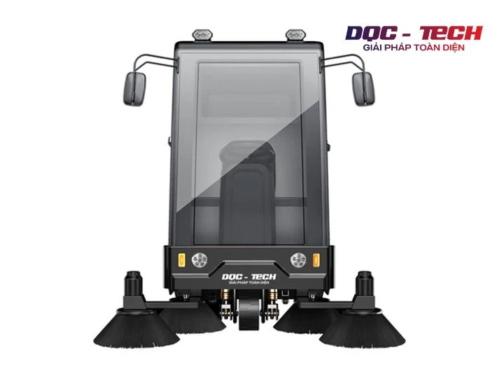 xe quét rác ngồi lái DQC - Tech 10F