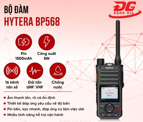 Máy bộ đàm Hytera BP568 2