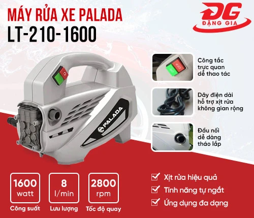 Máy rửa xe Palada LT-210-1600 2