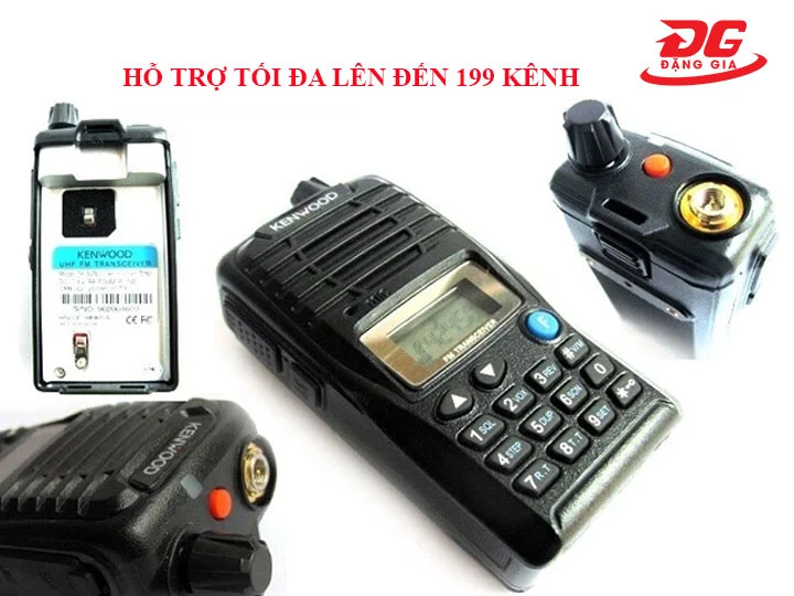 Hỗ trợ kênh máy bộ đàm Kenwood TK361