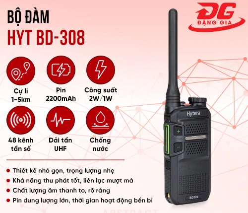 Máy bộ đàm Hytera BD-308 2