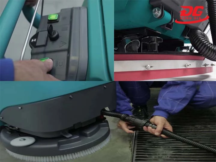 vận hành máy chà sàn liên hợp Eureka E50
