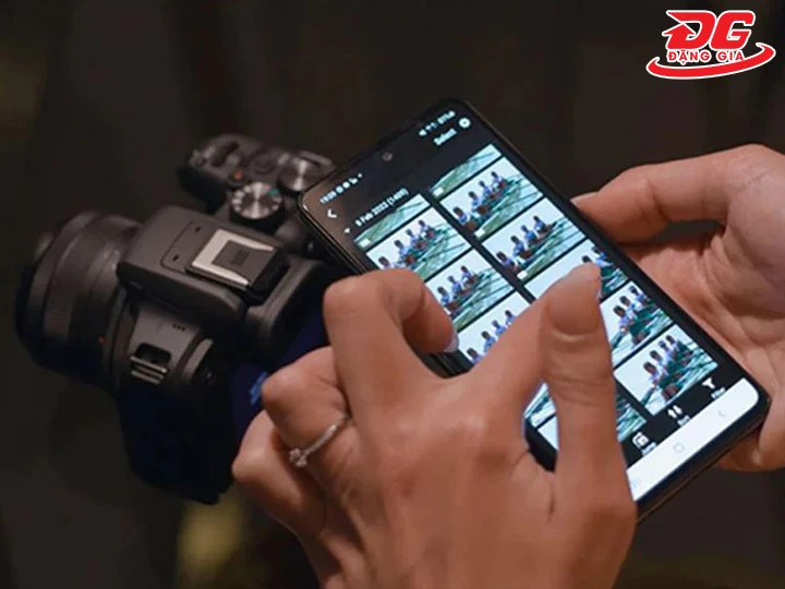 cách kết nối điện thoại với máy ảnh Canon