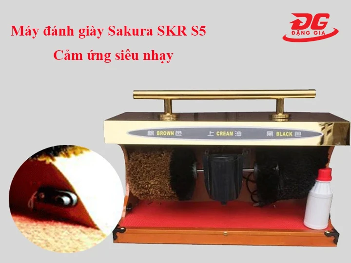 Cảm ứng tự động máy đánh giày Sakura SKR S5