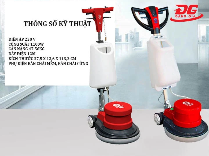 nguyên lý máy chà sàn công nghiệp Supper Clean SC-005