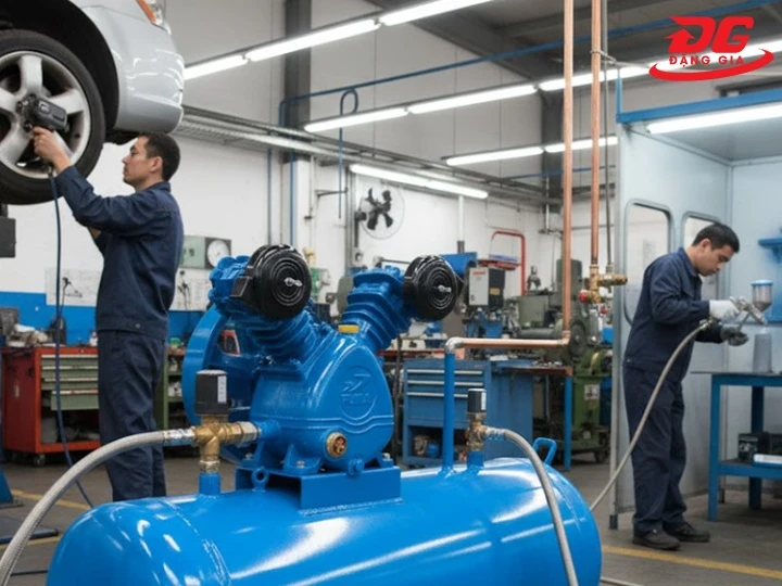 Ứng dụng của đầu nén khí Puma PK190 (1HP)