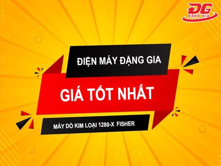 giá bán máy dò kim loại 1280-X Fisher