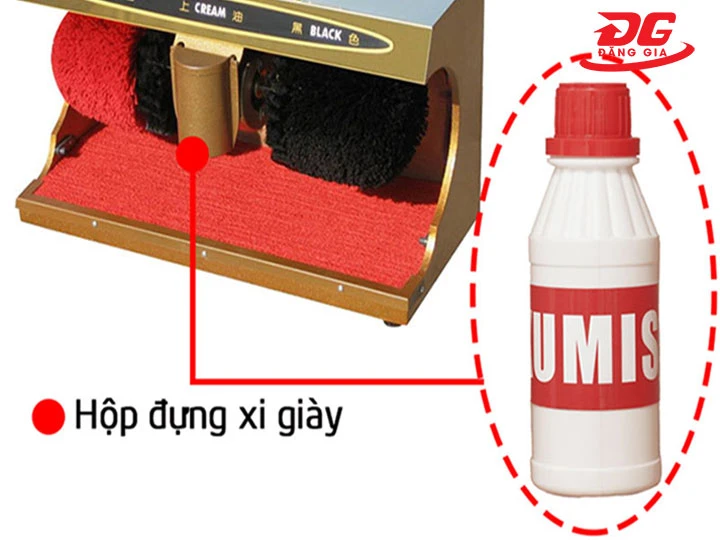 Máy đánh bóng giày Sakura SKR S5 hộp xi lớn