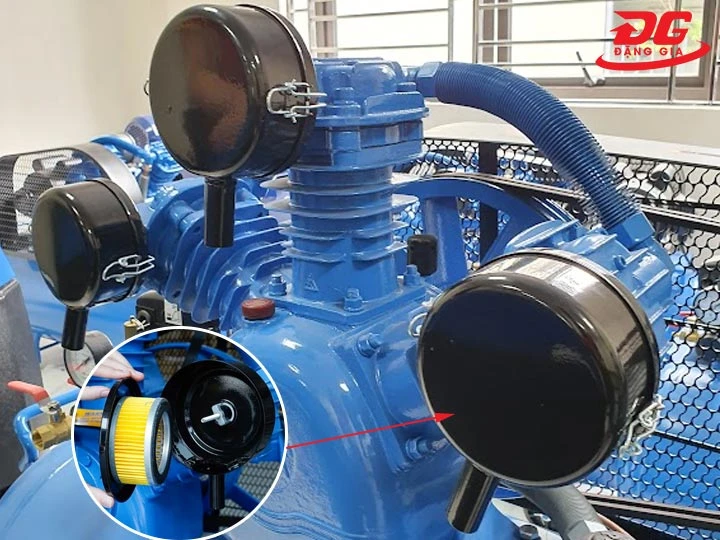 Lọc gió đầu nén khí Puma Đài Loan PK5160 (5HP)