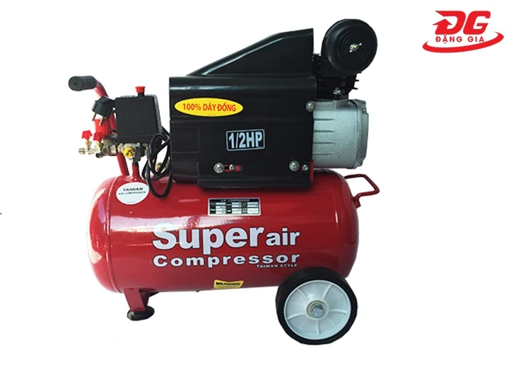 Máy nén khí 0.5hp thiết kế nhỏ gọn