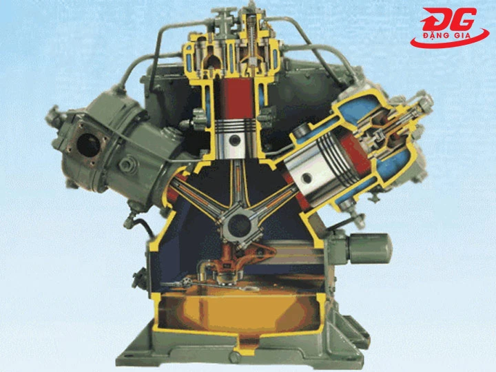 Cơ chế đầu nén khí Puma Đài Loan PK5160 (5HP)