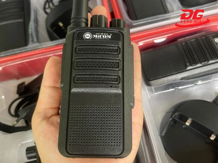 Nguyên tắc dùng bộ đàm Micom gọi xa - tiếng nét căng