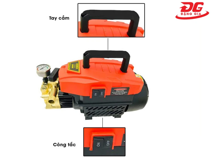 thiết kế máy rửa xe Honda HD 101A