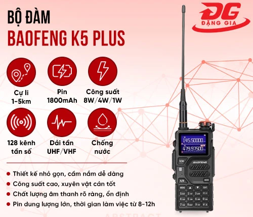 Bộ đàm Baofeng K5 Plus 2