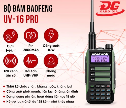 Bộ đàm Baofeng UV-16 PRO 2