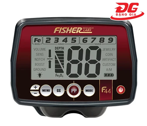 Máy dò kim loại dưới lòng đất cao cấp Fisher F44 - Mỹ 4