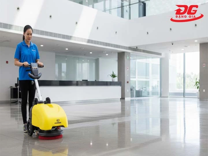 Máy chà sàn liên hợp mini Kumisai KMST201