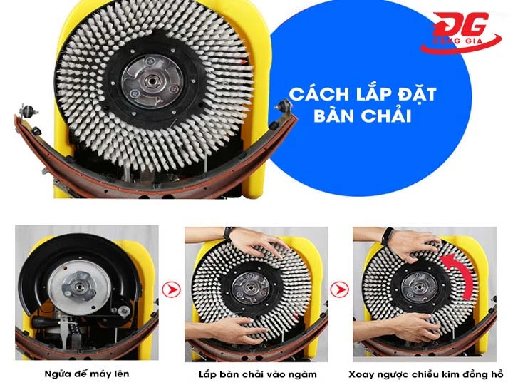 sử dụng Máy chà sàn liên hợp mini Kumisai KMST201