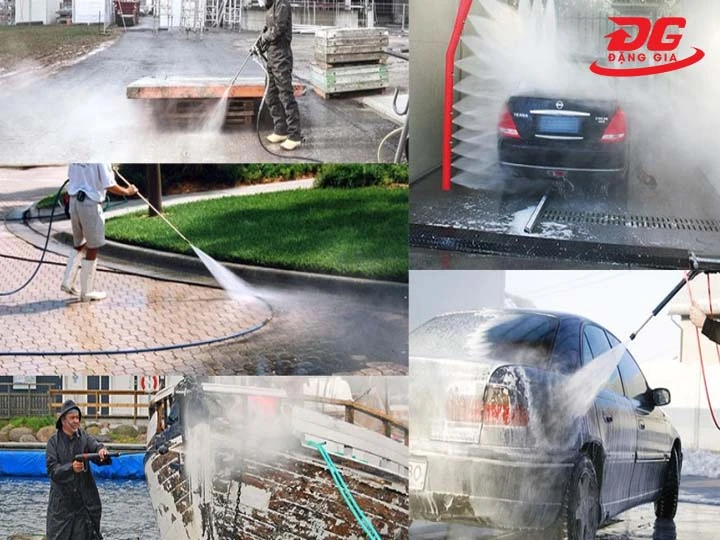 ứng dụng Máy rửa xe ô tô Lutian 18M25-4T4