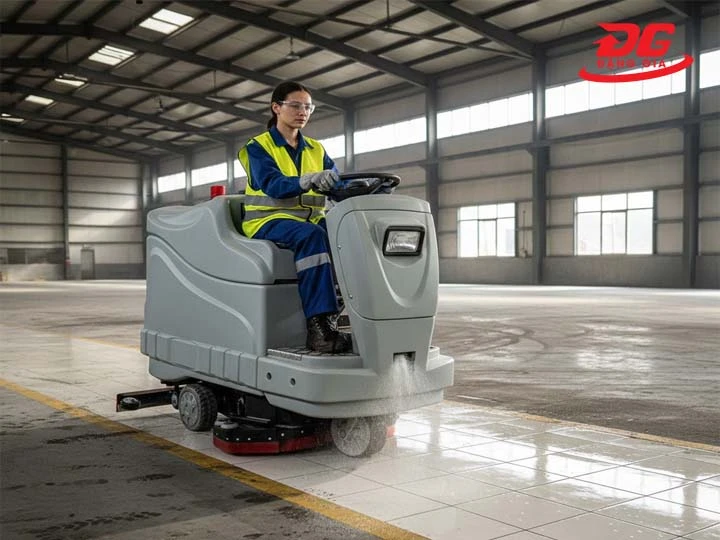 Máy chà sàn ngồi lái Palada PD 2007