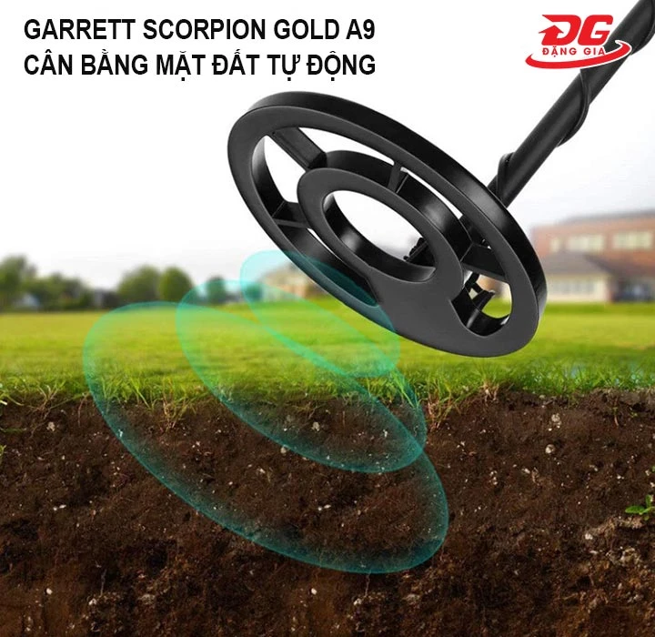 Garrett Scorpion Gold A9 cân bằng mặt đất tự động