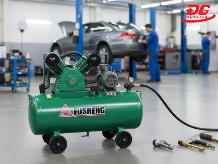 ứng dụng máy nén khí Fusheng D-3F