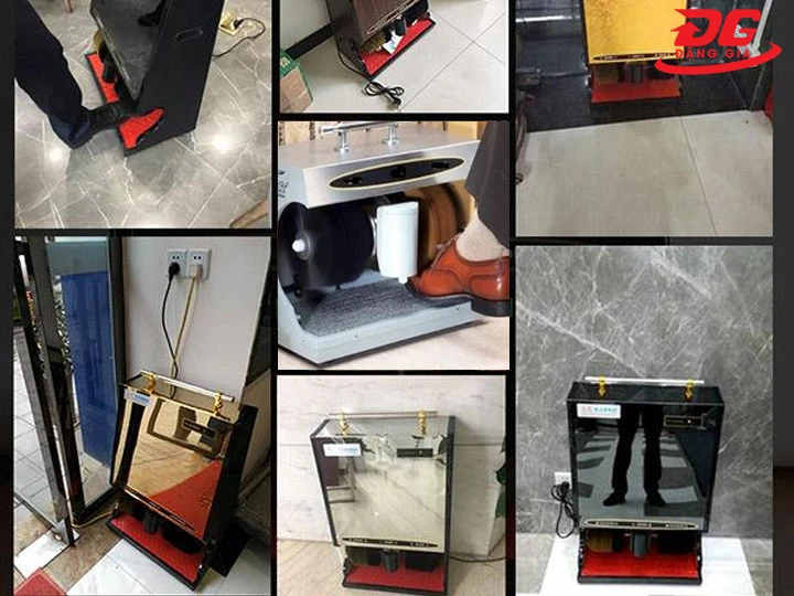 Ứng dụng máy đánh giày